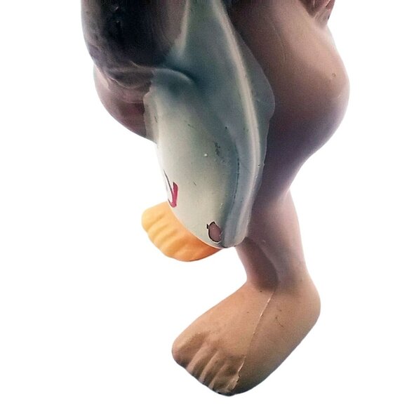 Happy Anniversary Russ Berrie Co Vintage Plastic Wedding Couple Naked Banner - Picture 10 of 11